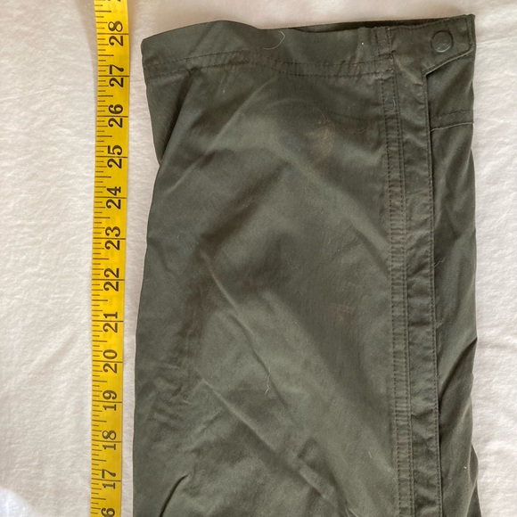 REI Sahara Convertible Hiking Pants 12P Olive green - Picture 5 of 8